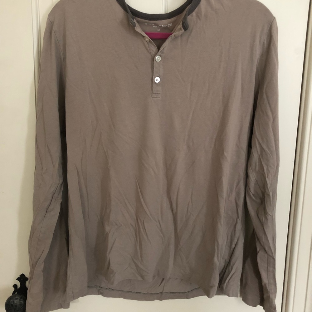 Club Monaco Henley long sleeve - M